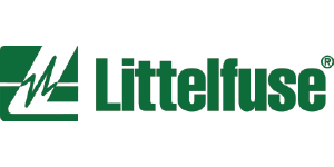 Logo de marca littlefuse, productos para automatización y control industrial