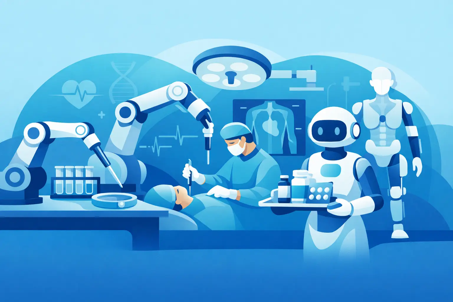 Robótica para industria médica: dónde aporta valor